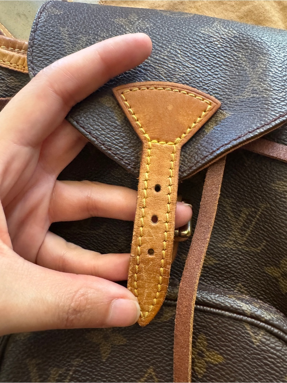 LV Mono Montsouris PM Backpack - Picture 16 of 16